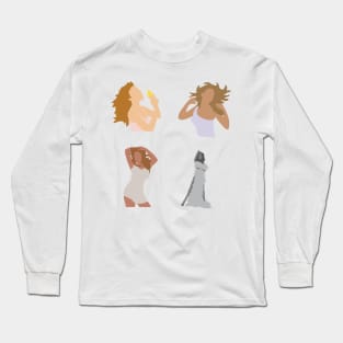 Mariah Carey Glitter, e=mc2, Memoirs of an Imperfect Angel, album covers Long Sleeve T-Shirt